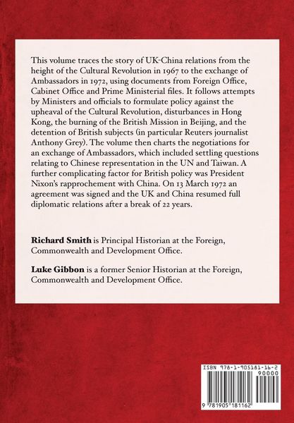 Produktbild: Britain and China, 1967-72