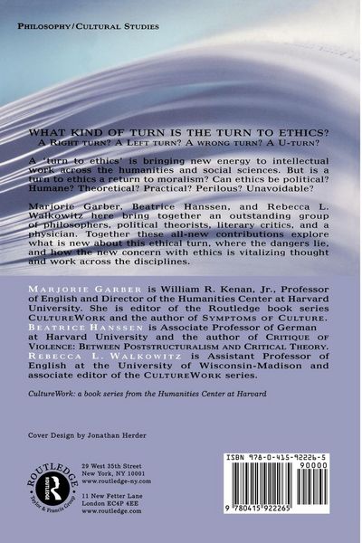 Produktbild: The Turn to Ethics
