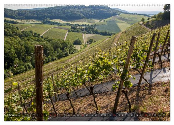 Produktbild: Weinlagen in Franken (hochwertiger Premium Wandkalender 2026 DIN A2 quer), Kunstdruck in Hochglanz