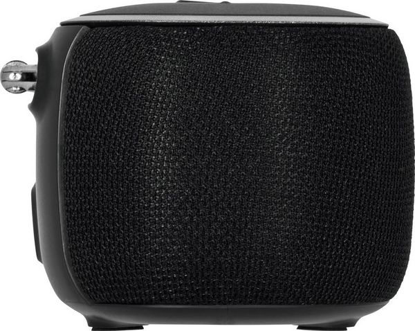 Produktbild: TechniSat DIGITRADIO BT 1 Tischradio DAB+, UKW AUX, Bluetooth&reg; Freisprechfunktion, Inkl. Mikrofon, Weckfunktion, wiederaufladbar Schwarz