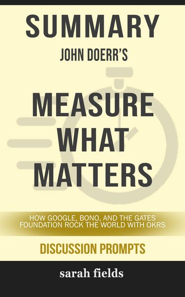 Produktbild: Summary: John Doerr's Measure What Matters