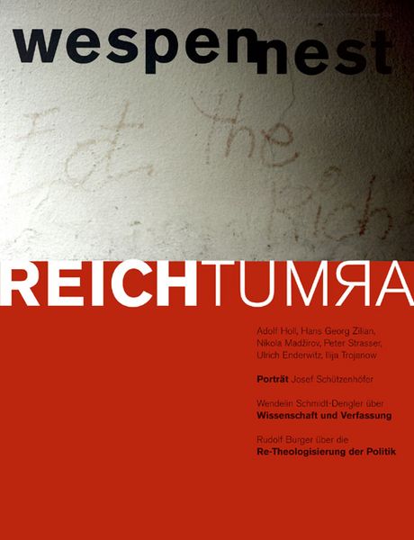 Produktbild: wespennest - zeitschrift f&uuml;r brauchbare texte und bilder