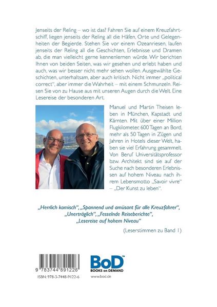 Produktbild: Jenseits der Reling