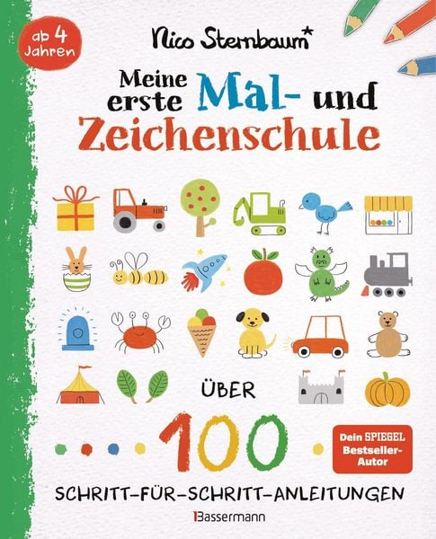 Produktbild: Meine erste Mal- und Zeichenschule. Ab 4 Jahren
