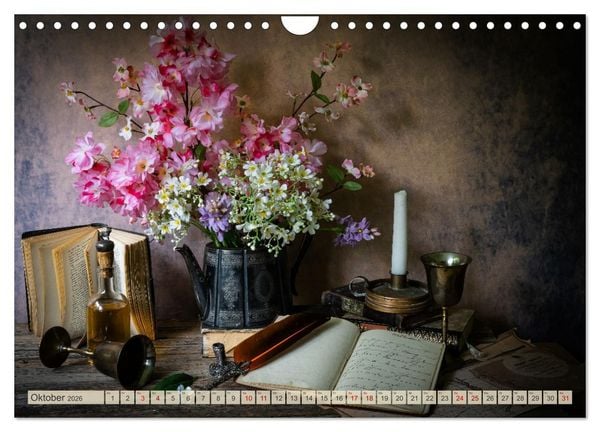 Produktbild: Stillleben Alte Meister (Wandkalender 2026 DIN A4 quer), CALVENDO Monatskalender