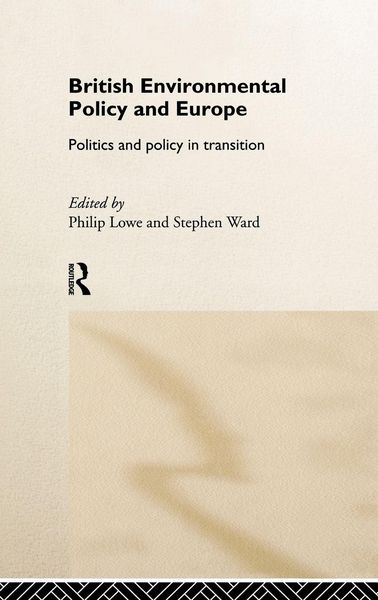 Produktbild: British Environmental Policy and Europe
