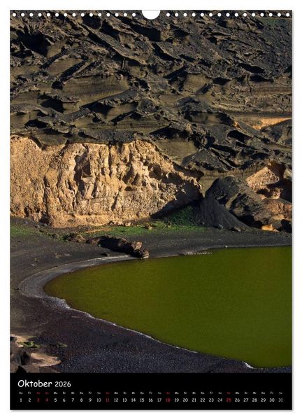 Produktbild: Lanzarote (Wandkalender 2026 DIN A3 hoch), CALVENDO Monatskalender