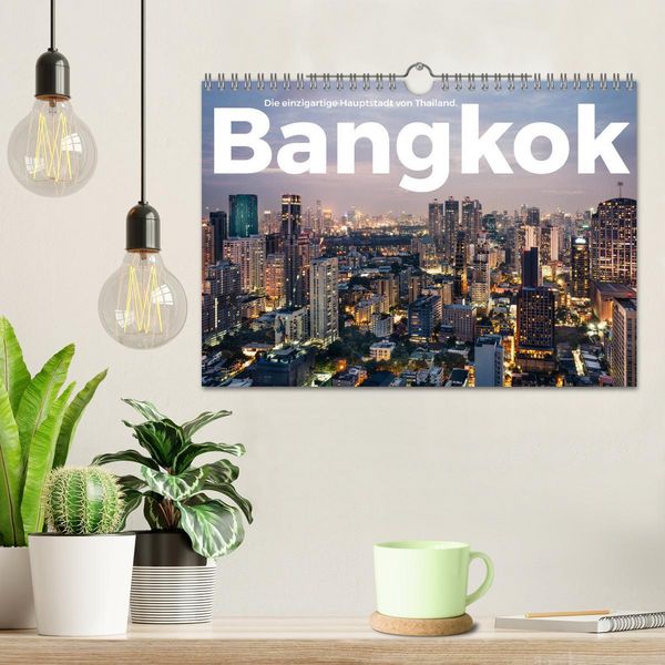 Produktbild: Bangkok - Die einzigartige Hauptstadt von Thailand. (Wandkalender 2026 DIN A4 quer), CALVENDO Monatskalender