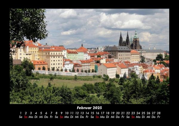 Produktbild: Prag 2025 Fotokalender DIN A3