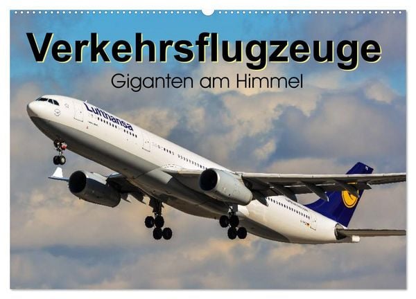 Produktbild: Verkehrsflugzeuge (Wandkalender 2026 DIN A2 quer), CALVENDO Monatskalender