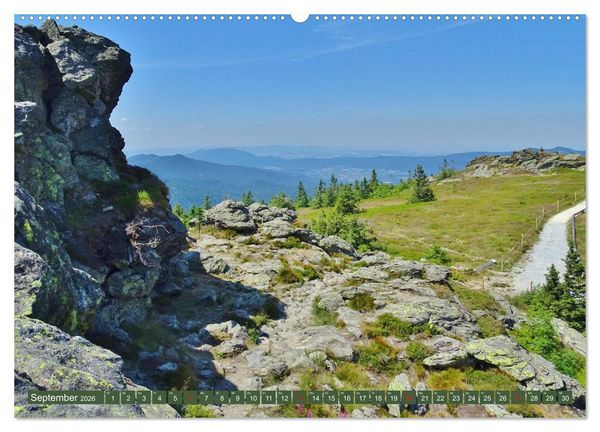 Produktbild: Wandererlebnisse im Bayrischen Wald (Wandkalender 2026 DIN A2 quer), CALVENDO Monatskalender
