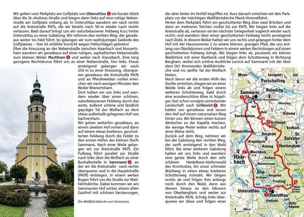Produktbild: ROTHER Wanderf&uuml;hrer Niederbayerisches B&auml;derdreieck. 50 Touren im Bayerischen Thermenland