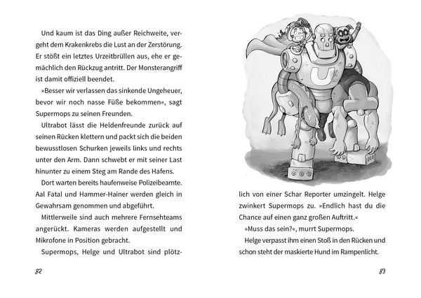 Supermops und der rätselhafte Roboheld