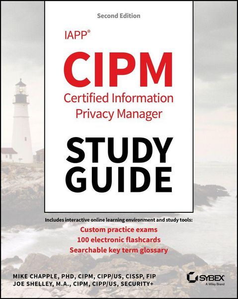 Produktbild: IAPP CIPM Certified Information Privacy Manager Study Guide