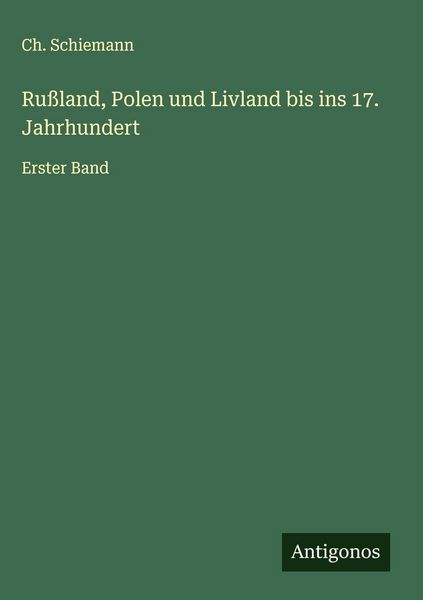Produktbild: Ru&szlig;land, Polen und Livland bis ins 17. Jahrhundert