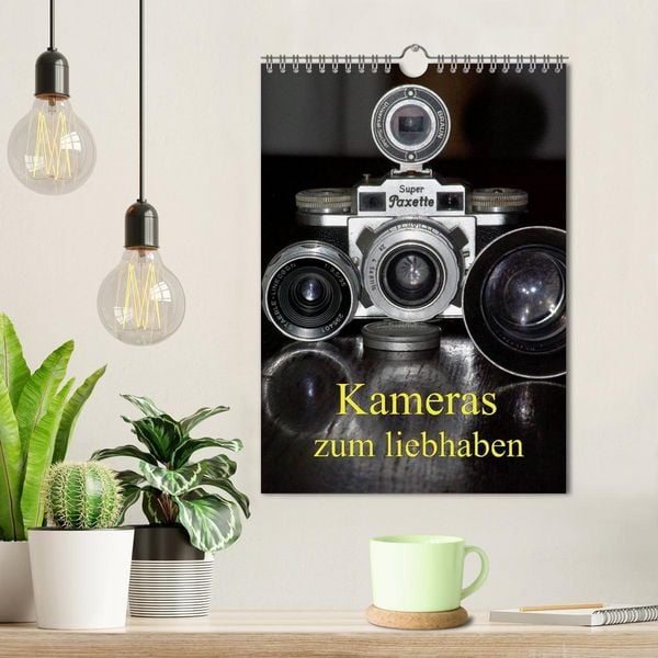 Produktbild: Kameras zum liebhaben (Wandkalender 2026 DIN A4 hoch), CALVENDO Monatskalender
