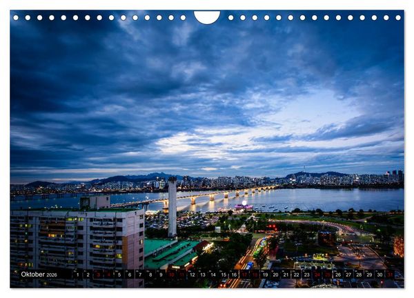 Produktbild: Seoul - Metropole zwischen Tradition und Moderne (Wandkalender 2026 DIN A4 quer), CALVENDO Monatskalender