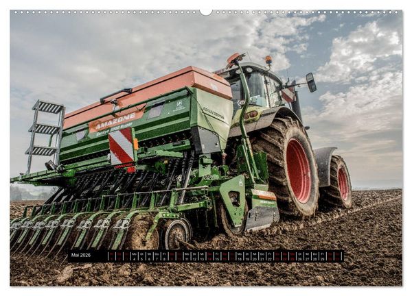 Produktbild: Landwirtschaft - Von der Saat bis zur Ernte (hochwertiger Premium Wandkalender 2026 DIN A2 quer), Kunstdruck in Hochglanz