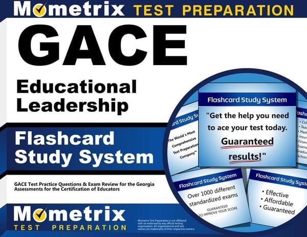 Produktbild: GACE Educational Leadership Flashcard Study System
