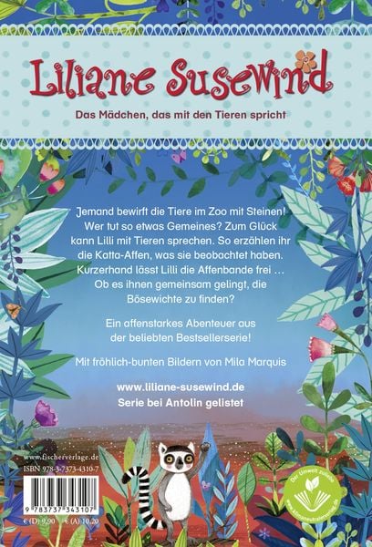 Produktbild: Liliane Susewind &ndash; Affen k&ouml;nnen alles schaffen!