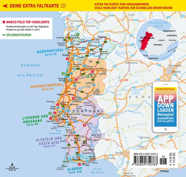 Produktbild: MARCO POLO Reisef&uuml;hrer Portugal