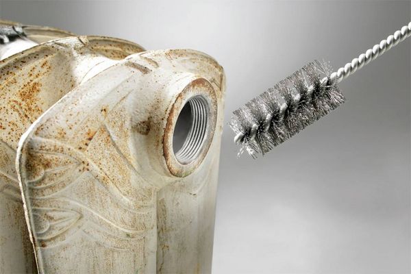 Produktbild: Kwb Spiral-Rohrb&uuml;rste, Stahldraht, gewellt 599300 1St.