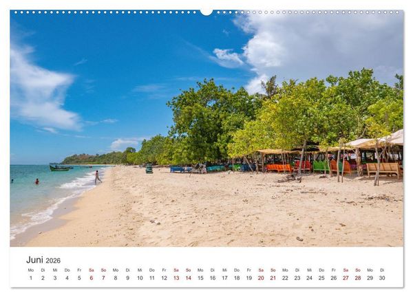 Produktbild: Bermuda - Eine Reise zu den Bermudainseln. (Wandkalender 2026 DIN A2 quer), CALVENDO Monatskalender