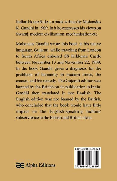 Produktbild: Indian Home Rule