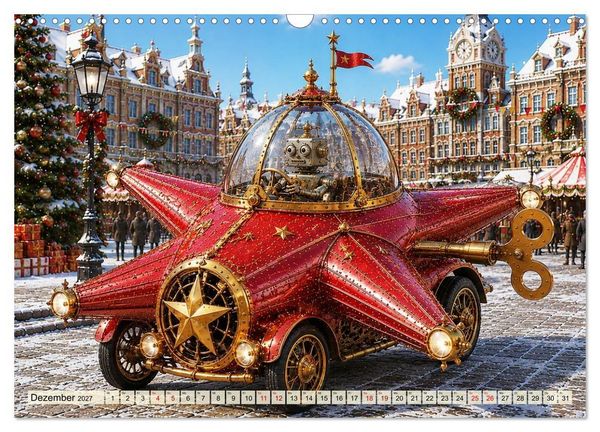 Produktbild: Die kleinen Helden aus Blech (Wandkalender 2027 DIN A3 quer), CALVENDO Monatskalender