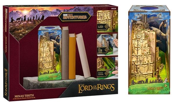 Produktbild: Book Nook DIY B&uuml;cherecke Herr der Ringe Minas Tirith