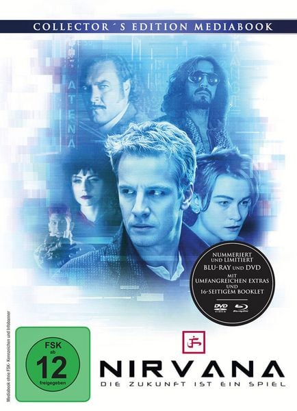 Produktbild: Nirvana - Die Zukunft ist ein Spiel - Mediabook - Limited Edition (Blu-ray+DVD)