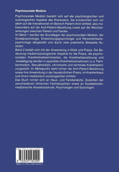 Produktbild: Psychosoziale Medizin Gesundheit und Krankheit in bio-psycho-sozialer Sicht