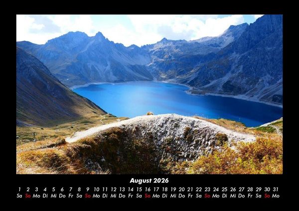 Produktbild: Die Seen der Erde 2026 Fotokalender DIN A3