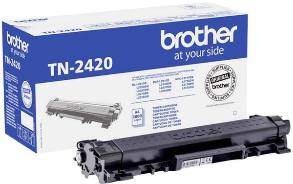 Brother Toner TN-2420 Original Schwarz 3000 Seiten TN2420