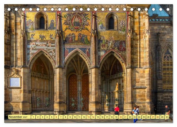 Produktbild: Prag. Du bist so sch&ouml;n (Tischkalender 2027 DIN A5 quer), CALVENDO Monatskalender