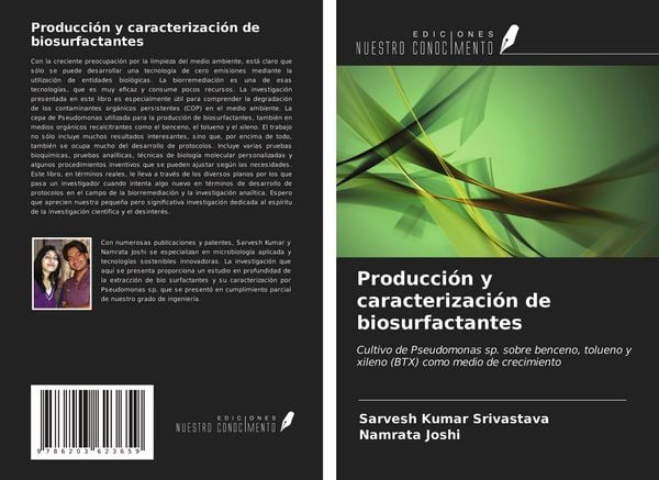 Produktbild: Producci&oacute;n y caracterizaci&oacute;n de biosurfactantes