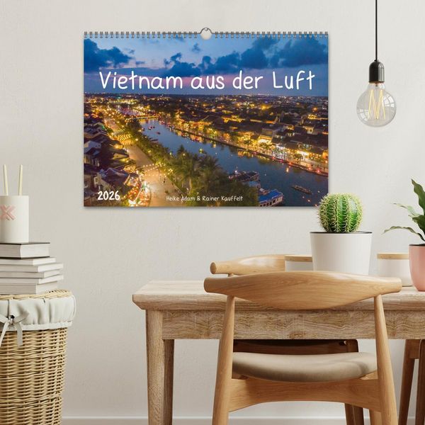 Produktbild: Vietnam aus der Luft (Wandkalender 2026 DIN A3 quer), CALVENDO Monatskalender