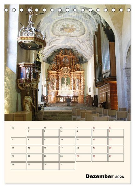 Produktbild: Sch&ouml;nes Sachsen-Anhalt (Tischkalender 2026 DIN A5 hoch), CALVENDO Monatskalender