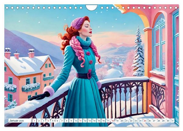 Produktbild: Mentale Gesundheit (Wandkalender 2026 DIN A4 quer), CALVENDO Monatskalender