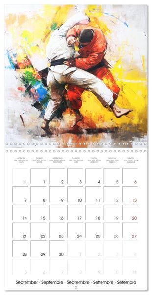 Produktbild: Canvas of Olympic Champions (Wall Calendar 2026 12 &times; 12 Inch) CALVENDO 12 Month Wall Calendar