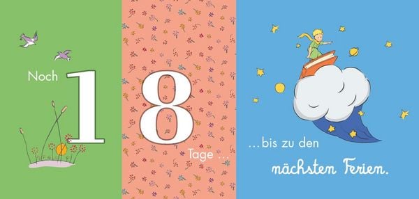 Produktbild: Der Kleine Prinz. Wie lange noch? Dein Countdown f&uuml;r besondere Anl&auml;sse