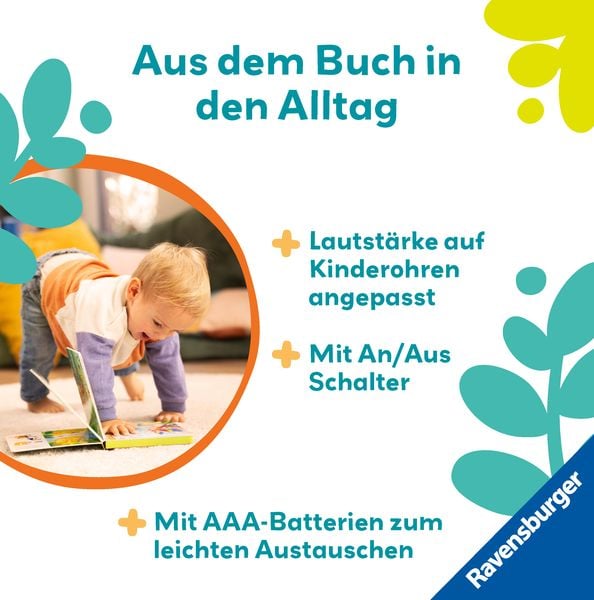 Produktbild: Play+ Mein allererstes Soundbuch Tierkinder - ab 12 Monate