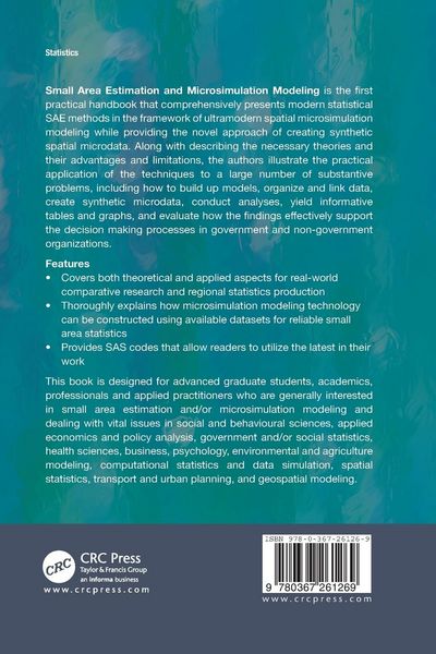 Produktbild: Small Area Estimation and Microsimulation Modeling