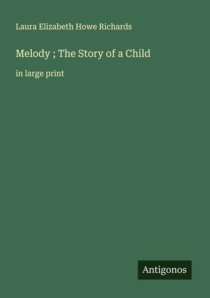 Produktbild: Melody ; The Story of a Child