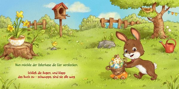 Produktbild: Die Osterhasenwerkstatt (Pappbilderbuch)