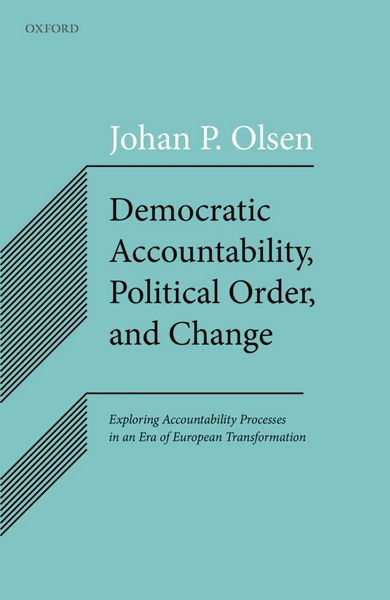 Produktbild: Democratic Accountability, Political Order, and Change