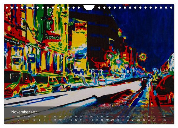 Produktbild: Alena Steinlechner, Acryl auf Leinwand (Wandkalender 2026 DIN A4 quer), CALVENDO Monatskalender