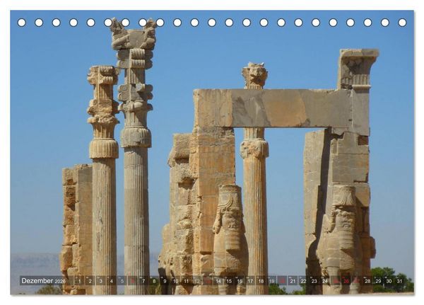 Produktbild: Iran - Eine Bilder-Reise (Tischkalender 2026 DIN A5 quer), CALVENDO Monatskalender