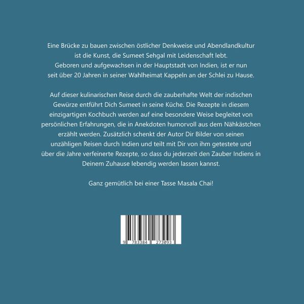 Produktbild: Ganesha wird nicht satt! Kochbuch mit indischen Rezepten und Anekdoten.