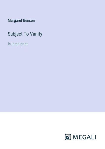 Produktbild: Subject To Vanity